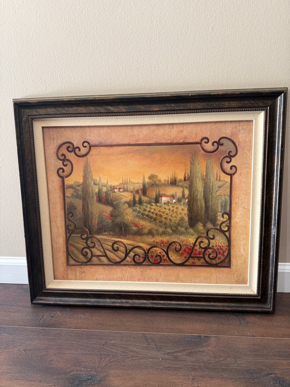 Visions of Tuscany Framed Art Piece Print